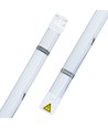 High-Lumen LED Armatuur Van 40W in 4000K, IP40, 230V - 150 cm