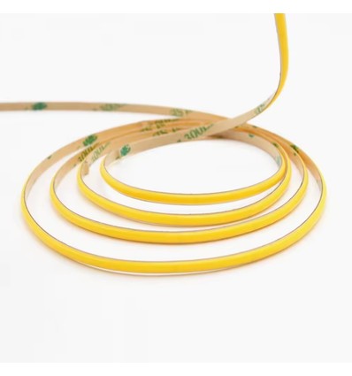 250cm 7W/m COB-LED-strip, RA94 - 24V DC, IP20, 480 LED's per meter, voor 2x120cm profiel