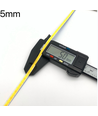 250cm 7W/m COB-LED-strip, RA94 - 24V DC, IP20, 480 LED's per meter, voor 2x120cm profiel
