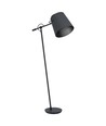Outlet: EGLO Argallo hanglamp voor 4xE27 in glas/zwart