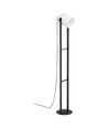 Outlet: EGLO Argallo hanglamp voor 4xE27 in glas/zwart
