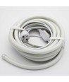5m Neon Flex Tube - 230V, warm wit, D16 Neon complete set, interieur