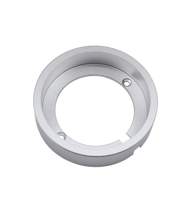 Opbouwring - Geborsteld staal, geschikt voor Reco en Cabi meubelspots, Ø6,9 cm