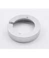 Opbouwring - Geborsteld staal, geschikt voor Reco en Cabi meubelspots, Ø6,9 cm