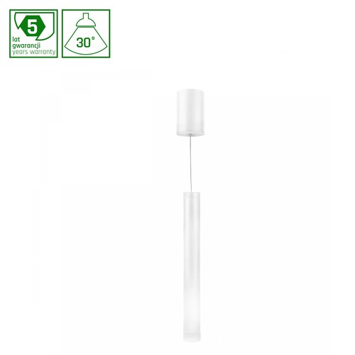 11W HANGIT MULTIWAY S plafondlamp - 1070lm, 30°, wit, in hoogte verstelbaar, 2700K