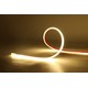 1m 12W/m Badkamer LED strip waterdicht - 24V DC, COB LED, 2 meter kabel