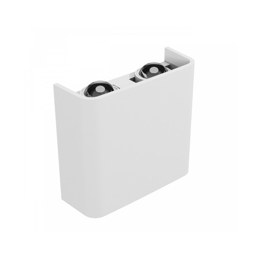 4W Luna up/down wandlamp - IP54 buiten, CCT, 3 lichtkleuren, wit, incl. lichtbron