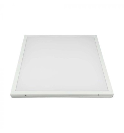 V-Tac 60x60 LED-paneel in frame - 36W, ingebouwd in wit frame, voor directe montage