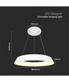 48W dimbare LED designer kroonluchter - Wit, zacht licht, warm wit