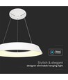 48W dimbare LED designer kroonluchter - Wit, zacht licht, warm wit
