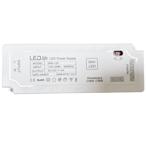 LEDlife meubelspot voeding 36W - Plug and Play, voor Sono, Cabi en Reco, max. 6 spots