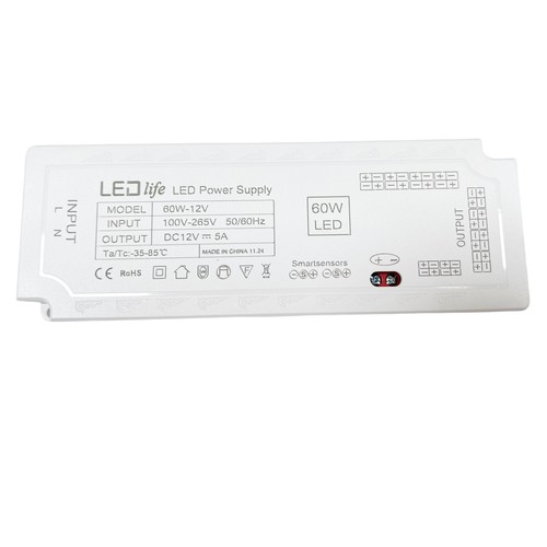 LEDlife meubelspot voeding 60W - Voor Sono, Cabi68 en Reco meubelspot, max. 10 spots