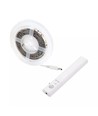 1m 2,4W/m spatwaterdichte LED-strip - 6V DC, IP65, PIR-sensor, batterij, 30 LED's per meter
