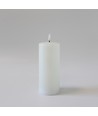 LED kaars 17,5cm, smelt-look, vlam-effect - Ø7,5cm