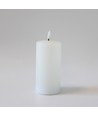 LED kaars 15cm, smelt-look, vlam-effect - Ø7,5cm
