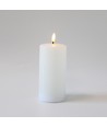 LED kaars 15cm, smelt-look, vlam-effect - Ø7,5cm