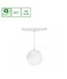 5W Ø10cm 48V railspot voor magneetrail - CCT, 85cm hoog, zwart, 48V DC