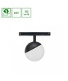 5W Ø10cm Shift railspot voor 48V - CCT, 48V DC, 400lm, voor laagspanningsrailsysteem