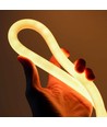5m Neon Flex Tube - 230V, warm wit, D16 Neon complete set, interieur