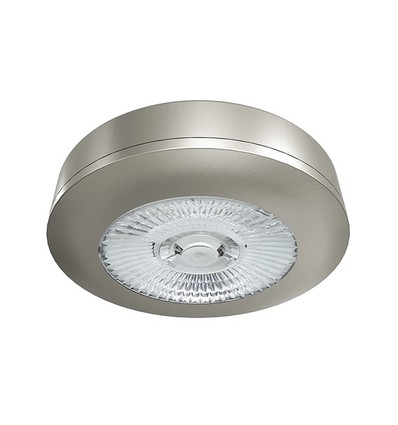 LEDlife Unni68 opbouwring - Geborsteld staal, Ø6,8 cm