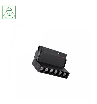 6W SYSTEM SHIFT BASIC GRID XS railspot, 48V - 24°, 2700K, UGR