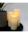 9-pack LED buiten kaarsen, afstandsbediening, Ø5,5cm - Batterij, timer