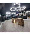 168W RA95 Hexagon LED 5 vakken complete set - Incl. stroomaansluiting