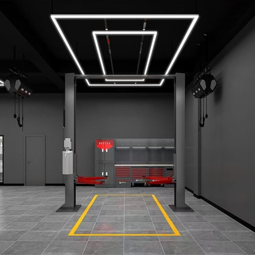 288W RA95 Lichtrooster LED 2 frames complete set Hexagon - Incl. stroomaansluiting