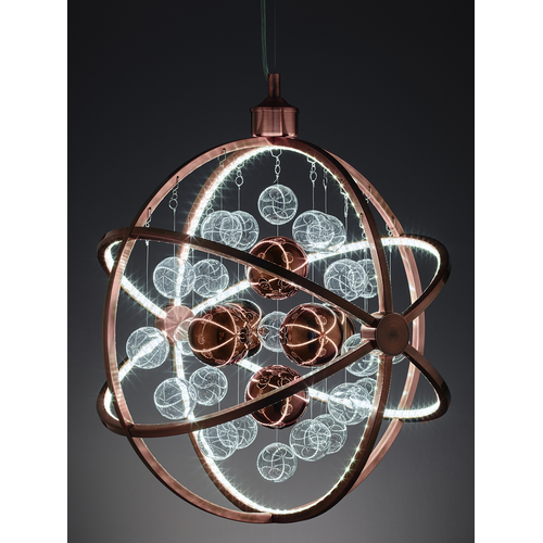 Galaxy Hanglamp 20W Dimbaar in Koper - Nielsen Light