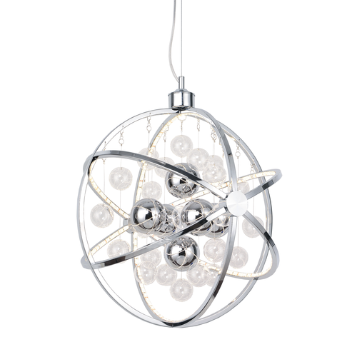 Galaxy Hanglamp 20W Dimbaar in Chroom - Nielsen Light