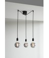 K5 Hanglamp Cluster 3xE27 Ø10 in Zwart - Nielsen Light