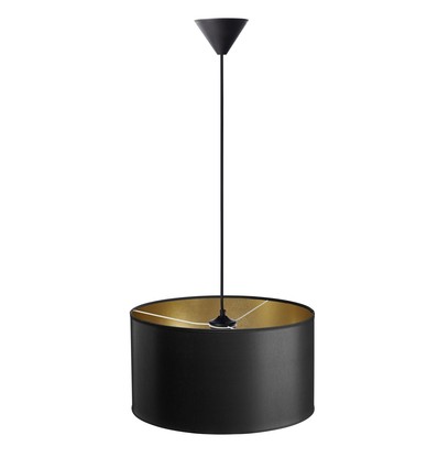 Isabella Castillo Ø40 Hanglamp E27 in Zwart/Goud - Nielsen Light