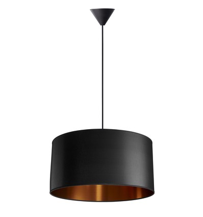 Isabella Castillo Ø50 Hanglamp E27 in Zwart/Koper - Nielsen Light