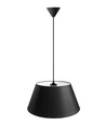 Isabella Campo Ø45 Hanglamp E27 in Zwart/Wit - Nielsen Light