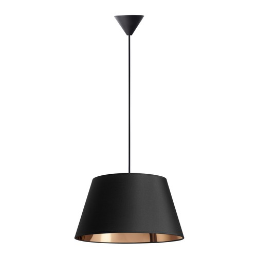 Isabella Campo Ø45 Hanglamp E27 in Zwart/Koper - Nielsen Light