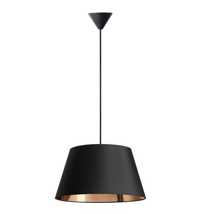 Isabella Campo Ø45 Hanglamp E27 in Zwart/Koper - Nielsen Light