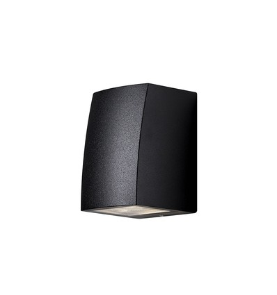 ASK Buitenwandlamp 1xGU10 in Zwart - Nielsen Light