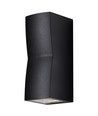 ASK Buitenwandlamp 2xGU10 in Zwart - Nielsen Light