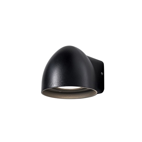 BIRK Buitenwandlamp 1xGU10 in Zwart - Nielsen Light