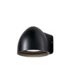 BIRK Buitenwandlamp 1xGU10 in Zwart - Nielsen Light