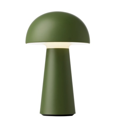 Move Me Oplaadbare LED Tafellamp IP44 in Olijfgroen - Nielsen Light