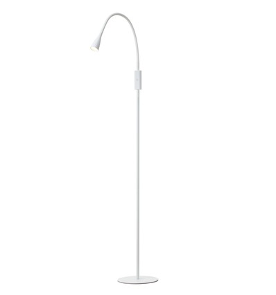 Twist LED Vloerlamp 3W Met Touch Dimmer in Wit - Nielsen Light