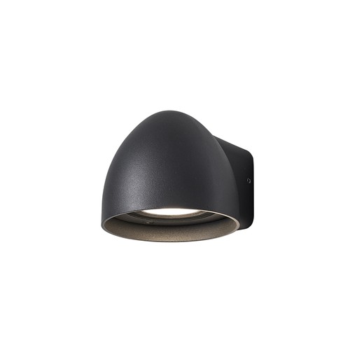 BIRK Buitenwandlamp 1xGU10 in Antraciet Grijs - Nielsen Light
