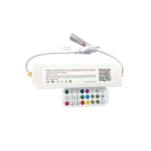 RGBIC WiFi-controller met afstandsbediening - Voor IP67 RGBIC 24V