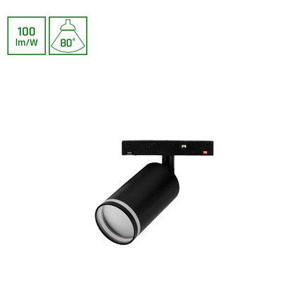 7W SHIFT BASIC railspot - Neutraal wit, 55x100x160 mm, voor SHIFT railsysteem