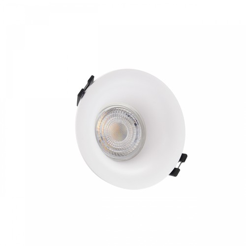 GU10 inbouwspot Fiale V Basic - Ø8,6cm, wit, rond, IP20, zonder lichtbron