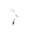 Architectenlamp Witte tafellamp - 1,1 meter snoer, E27 fitting, zonder lichtbron