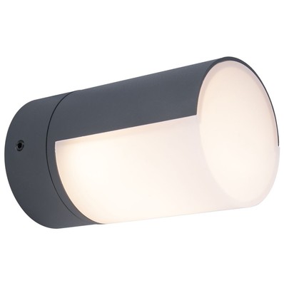 Outlet: LUTEC Cyra Buiten LED Wandlamp 8W IP54 In Antracietgrijs