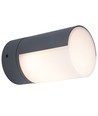 Outlet: LUTEC Cyra Buiten LED Wandlamp 8W IP54 In Antracietgrijs