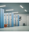 150cm 45W Doorvoerbedraad LED armatuur, 5400lm, IP65, industrie/werkplaats